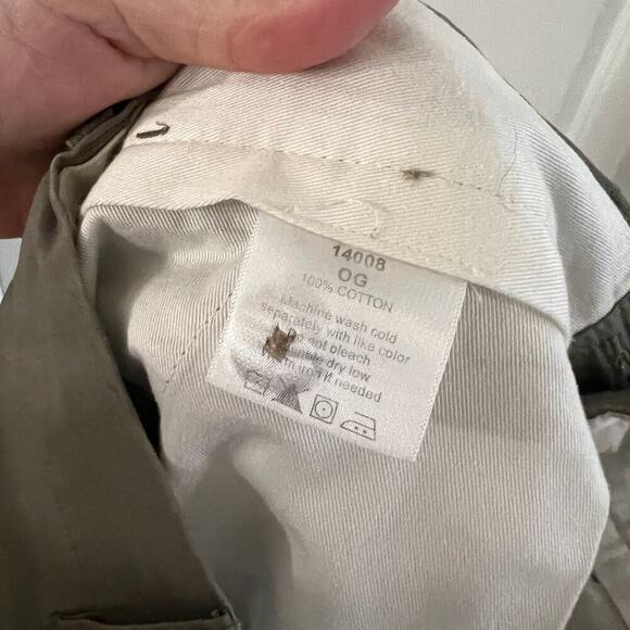 CC Filson Safari Cloth Straight Fit Pants 36 Mens Beige Tan Cotton Hunting - Picture 4 of 4